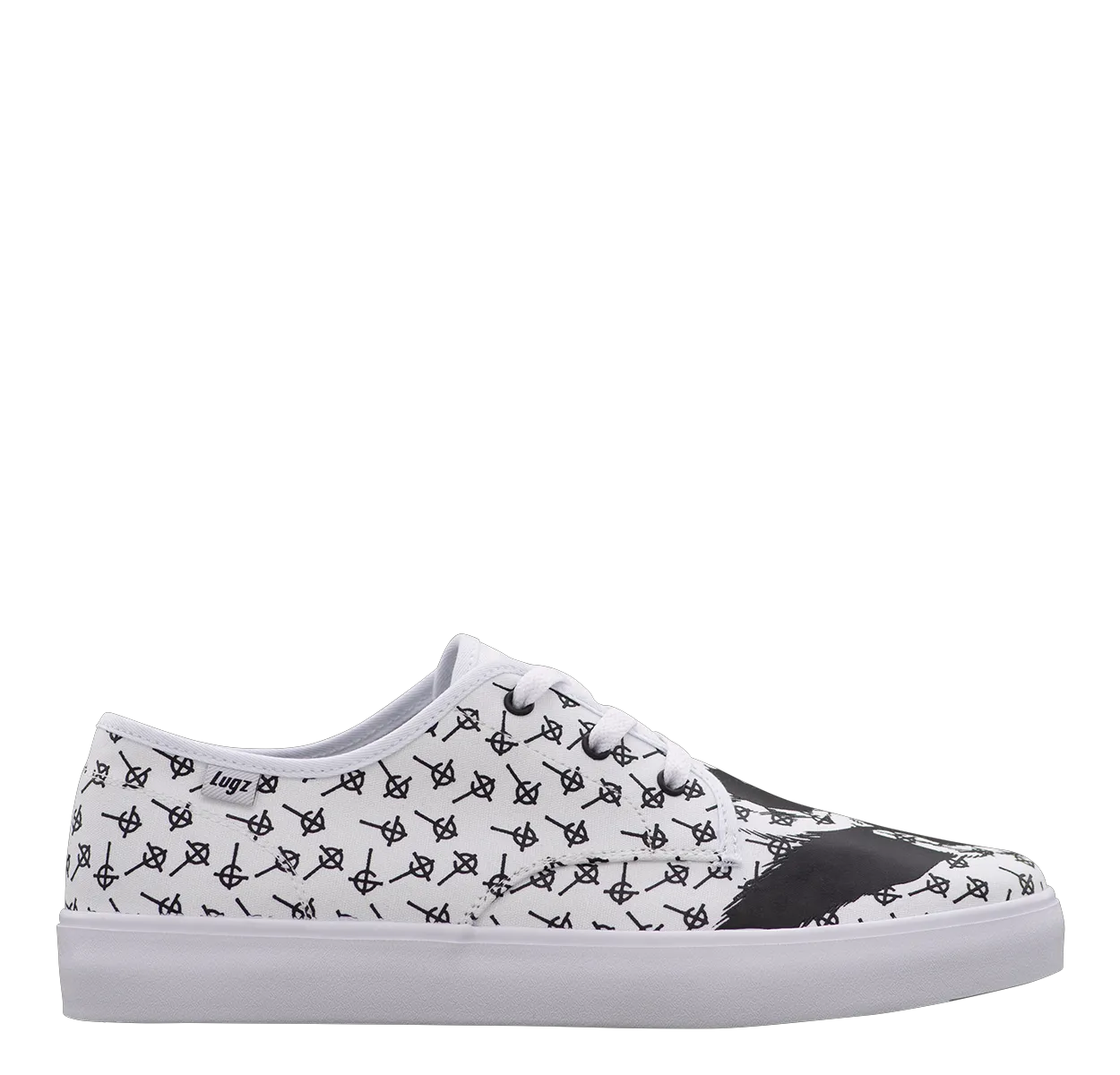 WHITE/BLACK